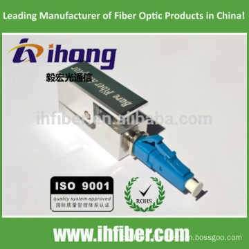 LC UPC Square Bare Fiber optical Adapter